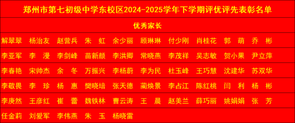 9优秀家长
